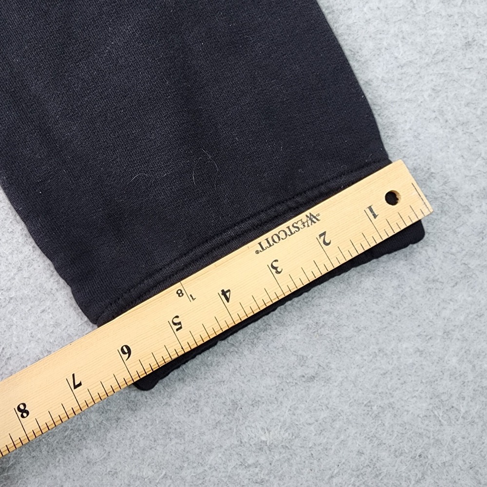 Bel-Air Athletics Sweatpants Mens Medium‎ 30x31 Black Embroidered Tapered Pants - Picture 9 of 16